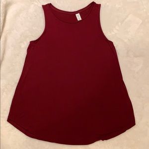 Maroon Tank